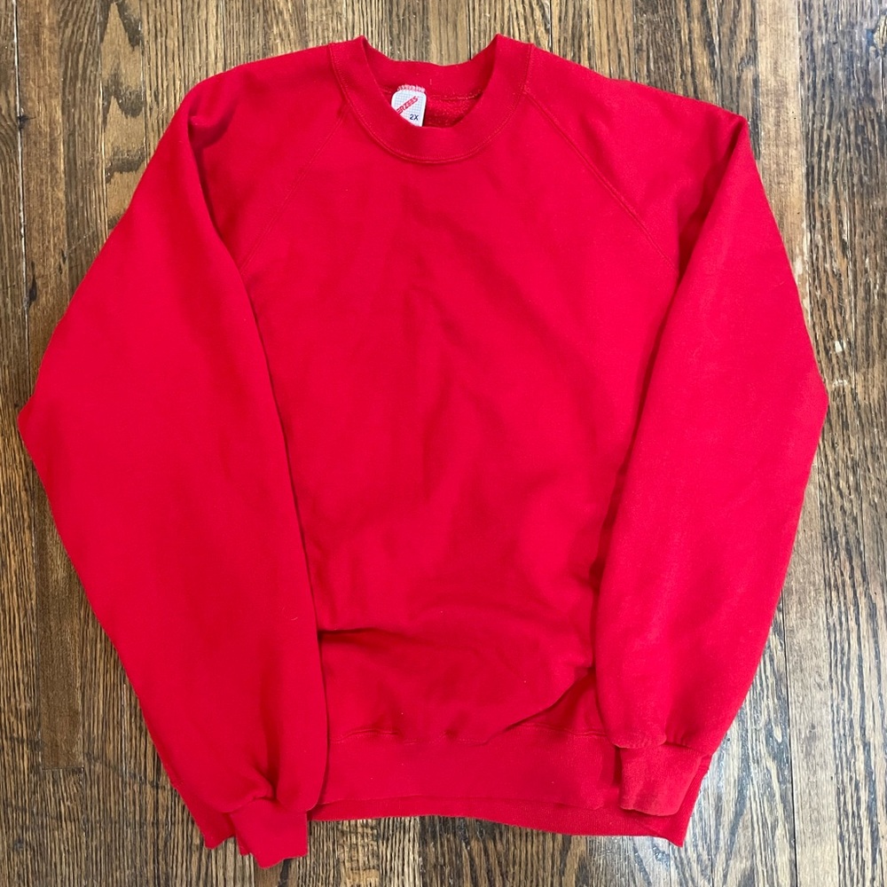 Vintage Jerzees Blank Crewneck Sweathirt USA Made 90’s